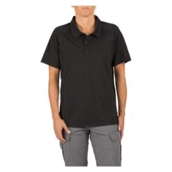 Women's 5.11 Helios Polo Black~2