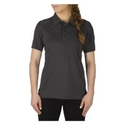 Women's 5.11 Helios Polo Charcoal~2