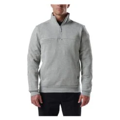 Men's 5.11 Job Shirt 1/4 Zip 2.0 Gray