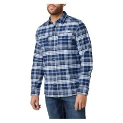 Men's 5.11 Lester Long Sleeve Shirt Plaid