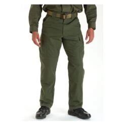 Men's 5.11 Poly / Cotton Ripstop TDU Pants Green~1