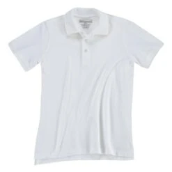 Women's 5.11 Short Sleeve Professional Polos White