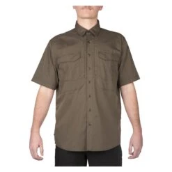 Men's 5.11 Short Sleeve Stryke Shirt Tundra