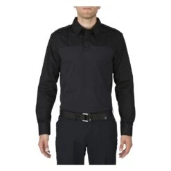 Men's 5.11 Taclite PDU Rapid Long Sleeve Shirt Navy