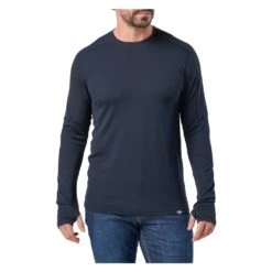 Men's 5.11 Tropos Baselayer Longsleeve Top Navy