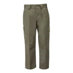 Women's 5.11 Twill PDU Class B Cargo Pants Green~2