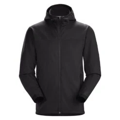 Men's Arc'teryx LEAF Naga Hoodie Full Zip (Gen 2.1) Black