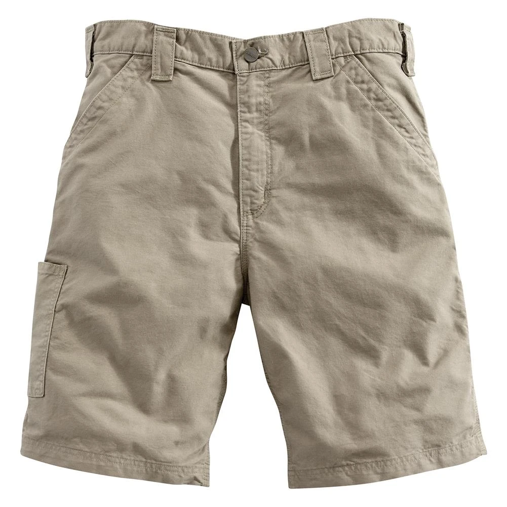 Men's Carhartt Loose Fit Canvas Work Shorts Tan