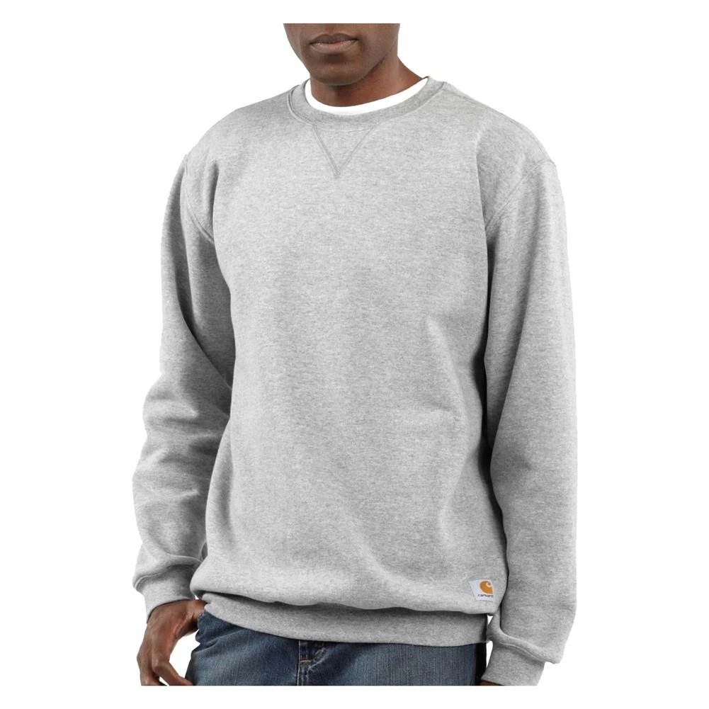 Men's Carhartt Midweight Crewneck Sweatshirt Gray