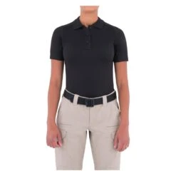 Women's First Tactical Performance Polo Black~2
