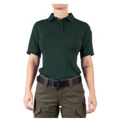 Women's First Tactical Performance Polo Green~2
