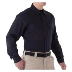 Men's First Tactical V2 Long Sleeve BDU Shirt Navy