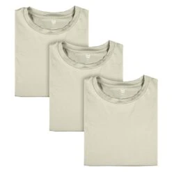 Men's Mission Made Performance T-Shirts (3 Pack) Sand