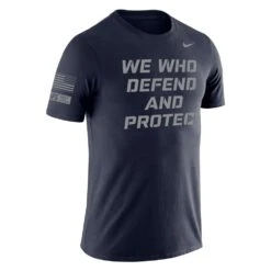 Men's Nike SFS We Who Defend And Protect T-Shirt Navy