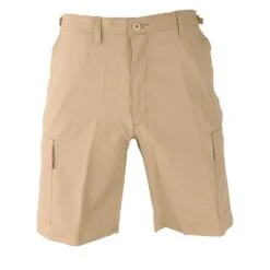 Men's Propper Cotton Ripstop BDU Shorts (Zip Fly) Khaki