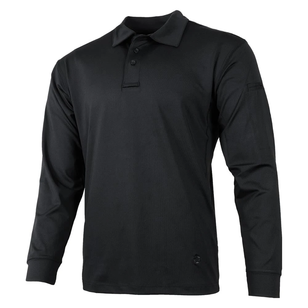 Men's Propper EdgeTec Long Sleeve Polo Black~1