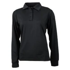 Women's Propper EdgeTec Long Sleeve Polo Black~2