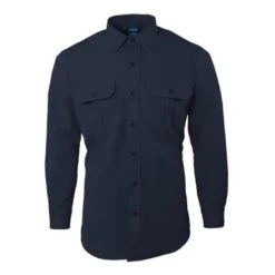 Men's Propper Edgetec Tactical Long Sleeve Shirt Navy