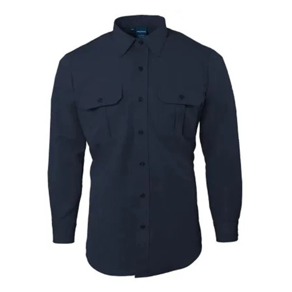 Men's Propper Edgetec Tactical Long Sleeve Shirt Navy