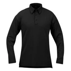 Men's Propper Long Sleeve ICE Performance Polos Black