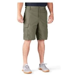 Men's Propper Poly / Cotton Ripstop BDU Shorts (Zip Fly) Olive