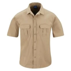 Men's Propper Short Sleeve Summerweight Tactical Shirt Khaki