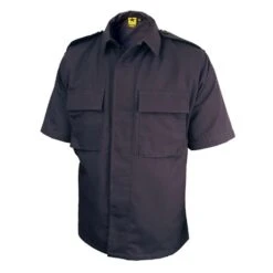 Men's Propper Short Sleeve 2-Pocket BDU Shirts Navy