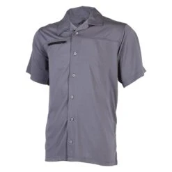 Men's TRU-SPEC 24-7 Series Eco Tec Knit Camp Shirt Gray