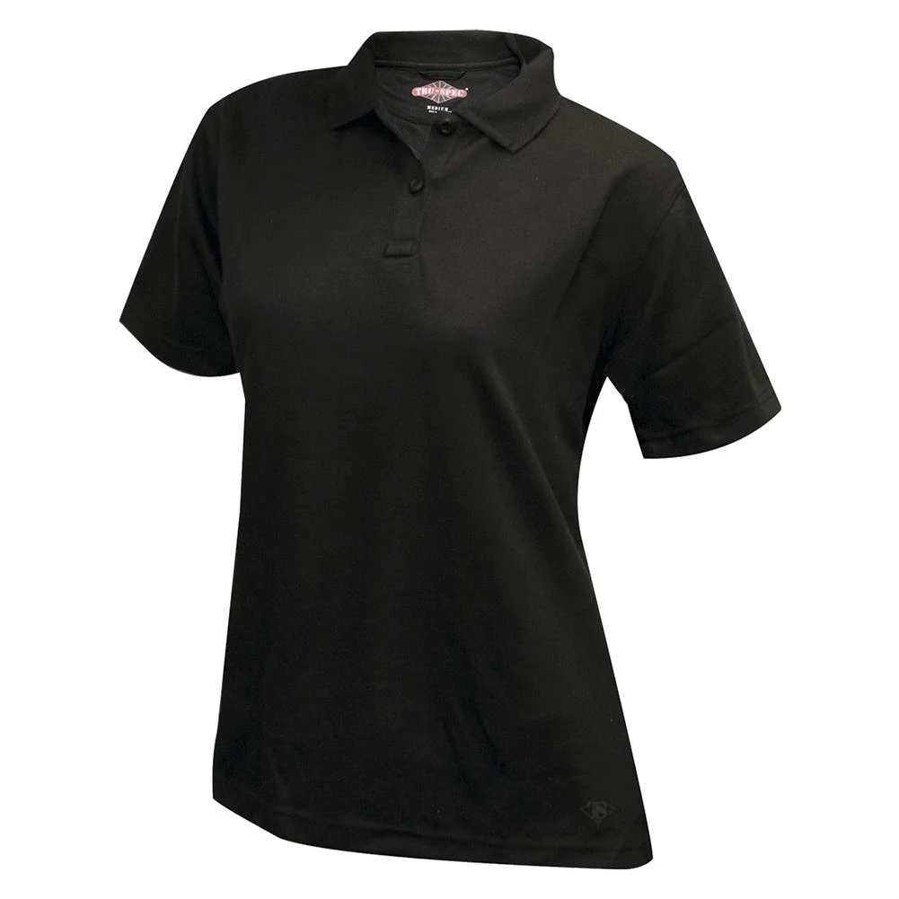 Women's TRU-SPEC 24-7 Series Short Sleeve Performance Polo Black~2