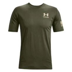 Men's Under Armour Freedom Flag T-Shirt Green