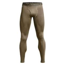 Men's Under Armour Tactical ColdGear Infrared Base Leggings Tan