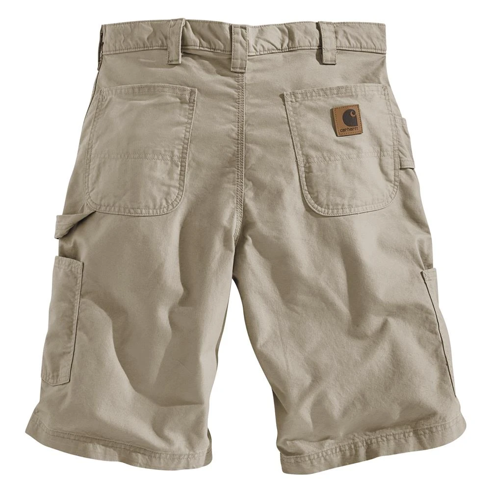 Men's Carhartt Loose Fit Canvas Work Shorts Tan - Image 2