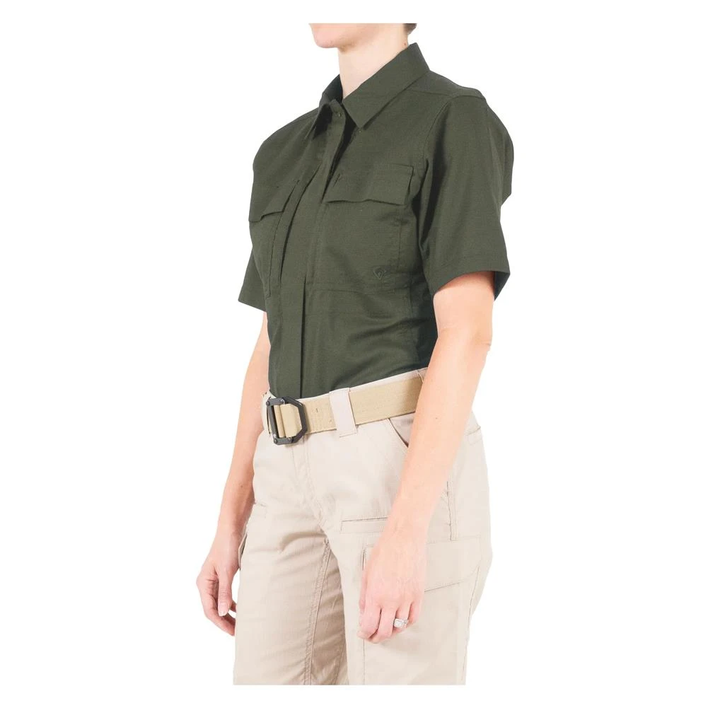 Women's First Tactical V2 BDU Shirt Green~2 - Image 2