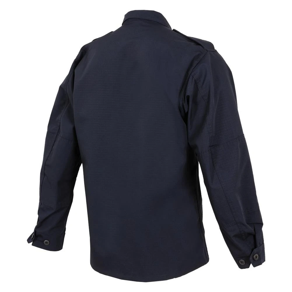 Men's Propper Poly / Cotton Ripstop LS 2-Pocket BDU Shirts Navy - Image 2