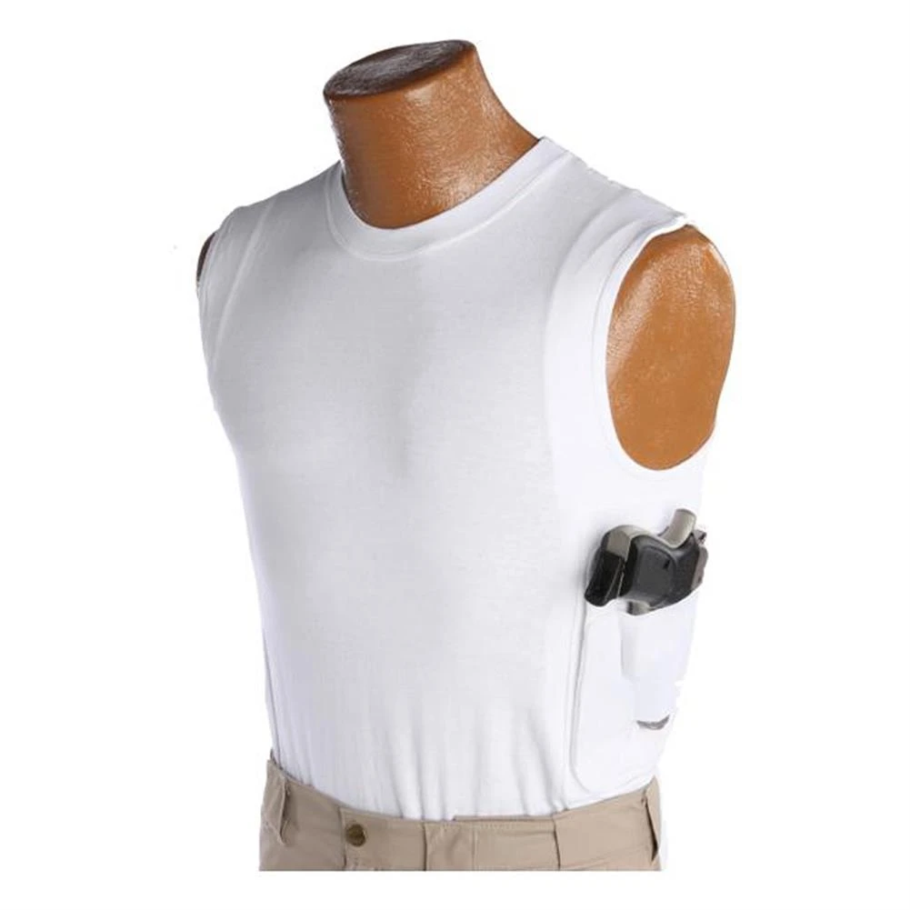 Men's Ridge Crew Neck Packin' Tee Shirt White - Image 2