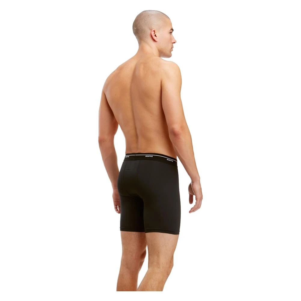 Men's Soffe Compression Boxer Briefs Black - Image 2