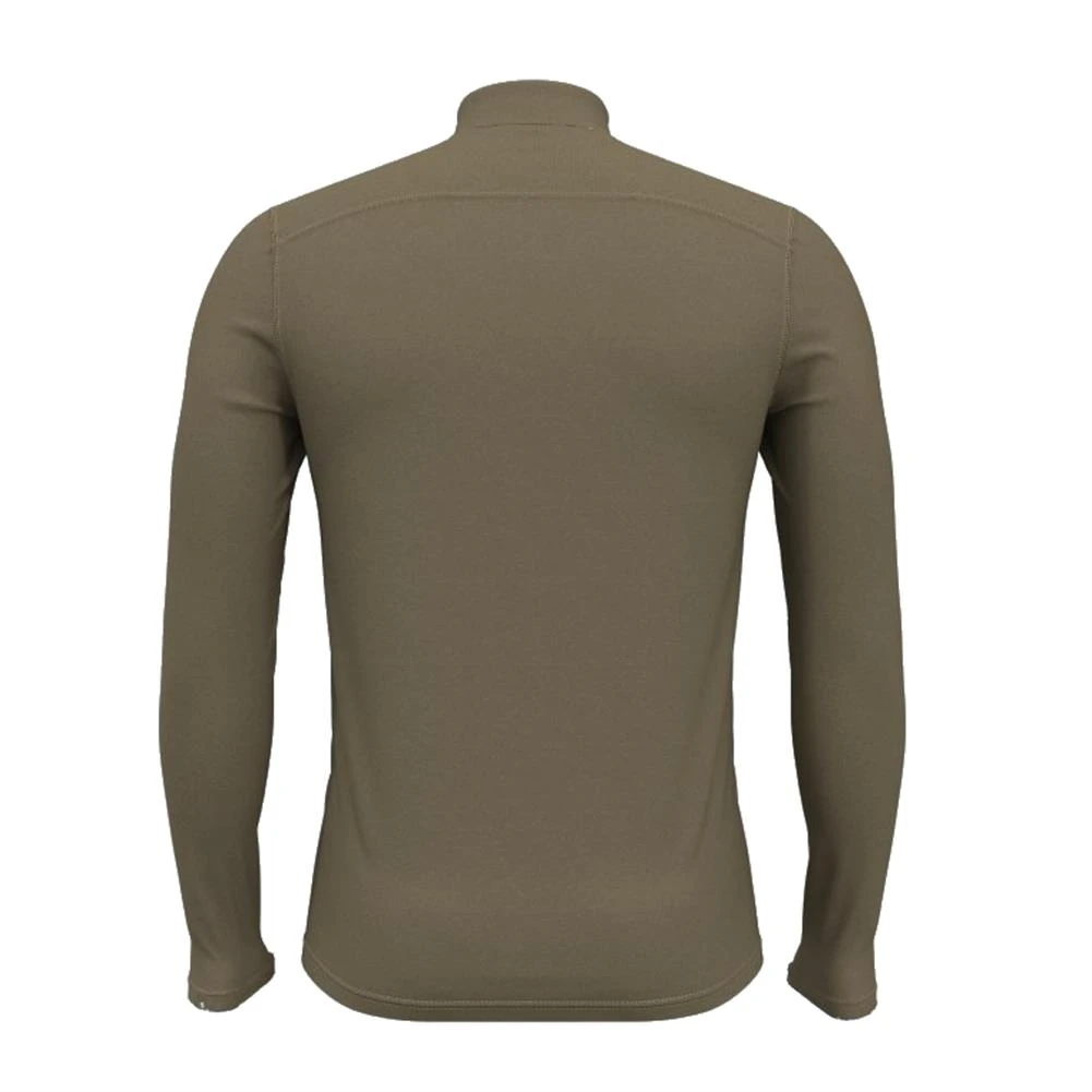 Men's Under Armour Tactical ColdGear Infrared Base Mock Brown - Image 2