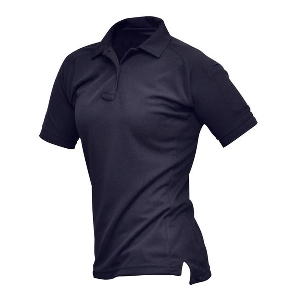 Women's Vertx Coldblack Short Sleeve Polo Navy~2 - Image 2