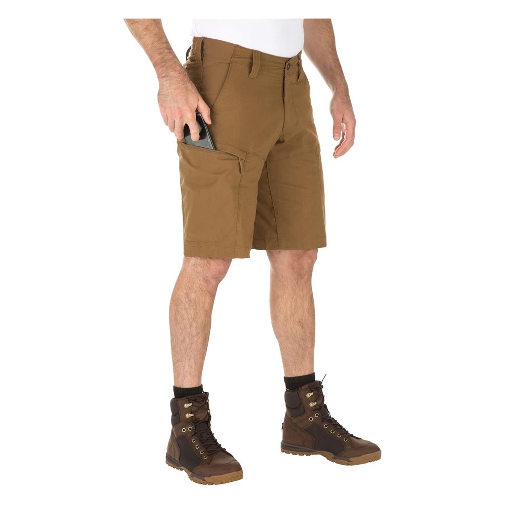 Men's 5.11 Apex Shorts Brown - Image 3
