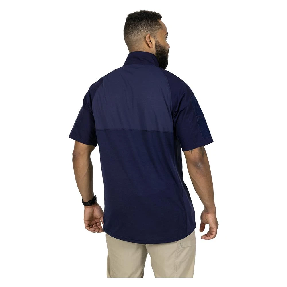 Men's Mission Made Short Sleeve Combat Shirt Navy - Image 3
