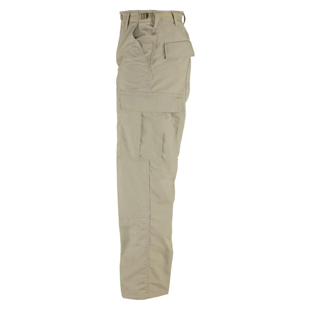 Men's TRU-SPEC Poly / Cotton Ripstop BDU Pants Khaki - Image 3