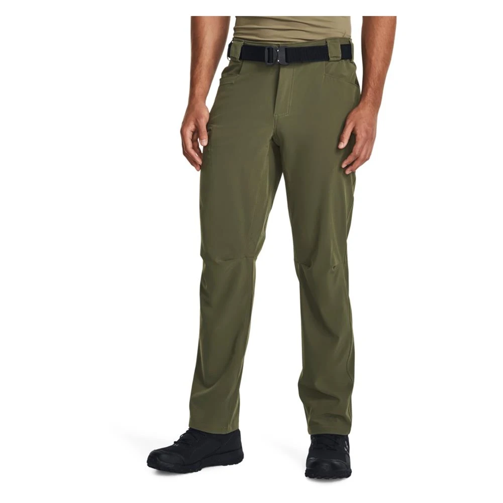 Men's Under Armour Defender Pants Green - Image 3