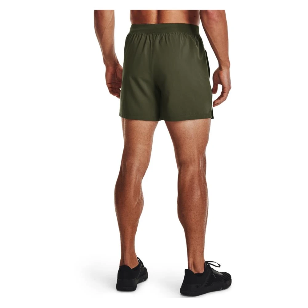 Men's Under Armour Tactical Academy 5" Shorts Green - Image 3