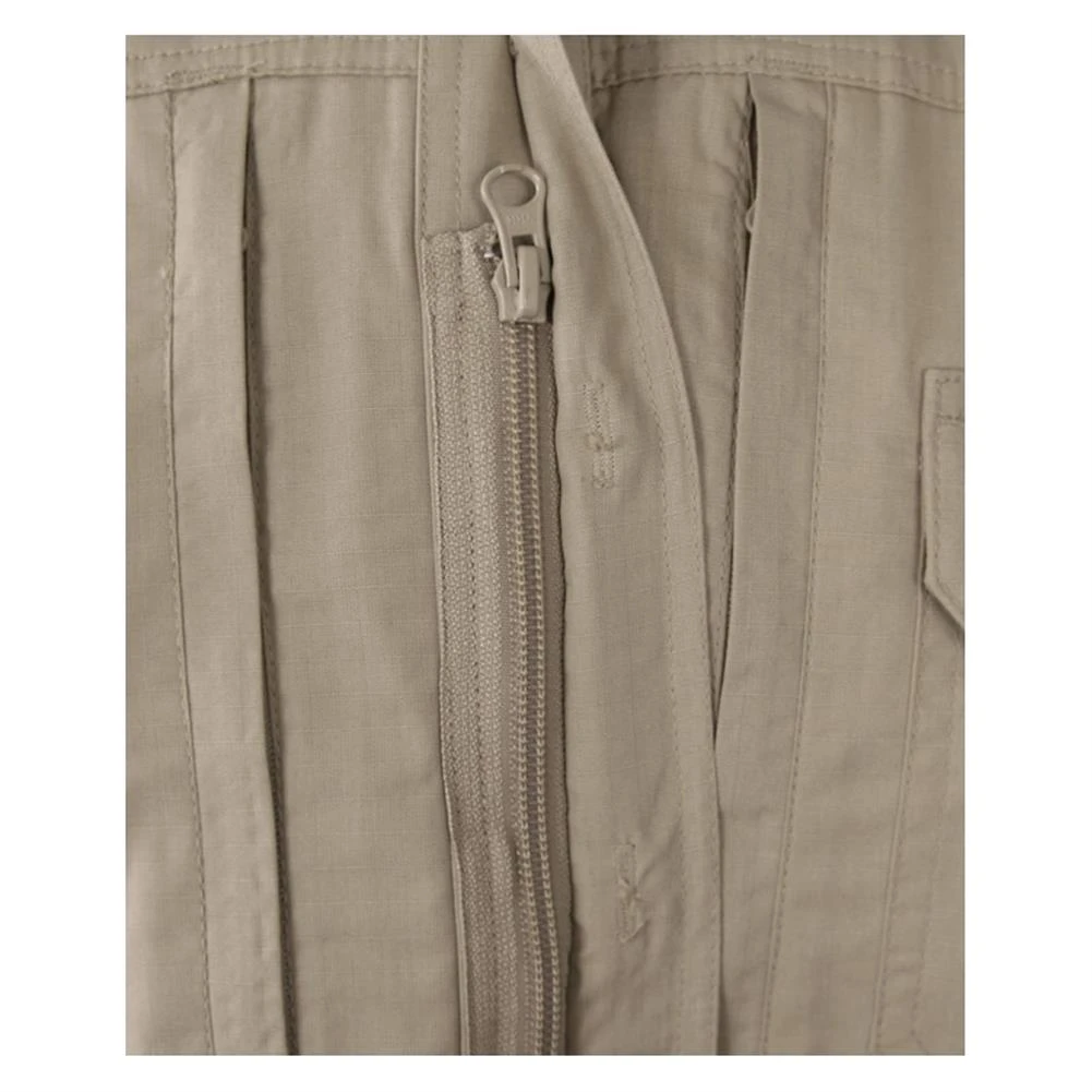 Men's Propper Lightweight Long Sleeve Tactical Dress Shirts Khaki - Image 4