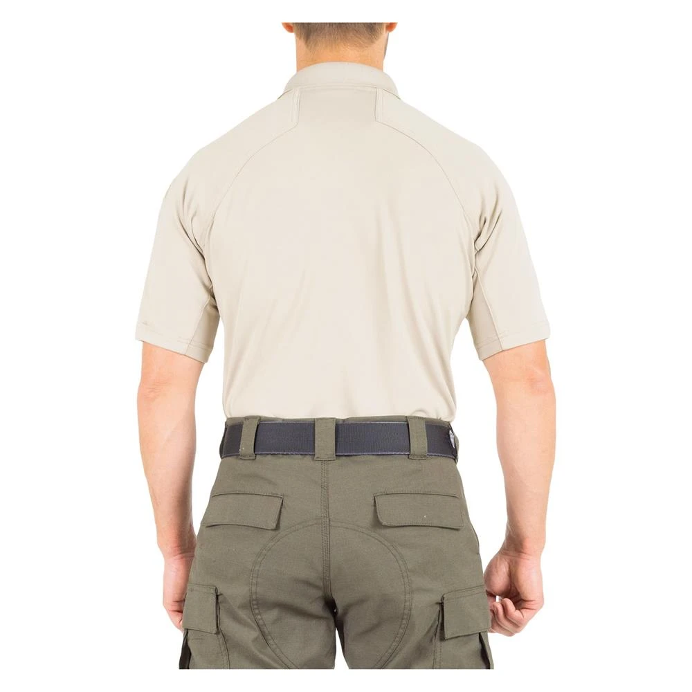 Men's First Tactical Performance Polo Tan~1 - Image 5