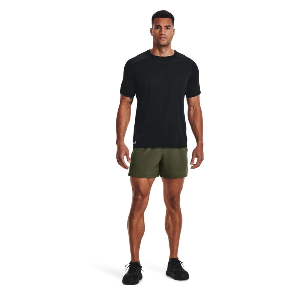 Men's Under Armour Tactical Academy 5" Shorts Green - Image 5