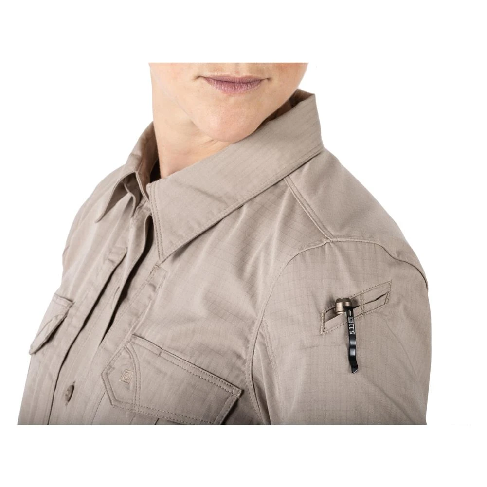 Women's 5.11 Stryke Shirt Khaki - Image 8