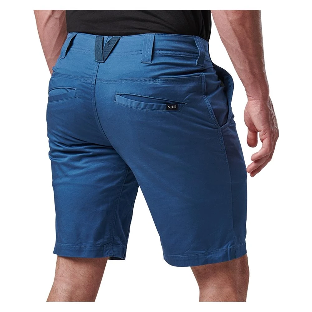 Men's 5.11 Aramis Shorts Blue - Image 8